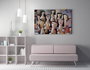 Wallity WY325 Lienzo Decorativo Multicolor 50 x 70 cm